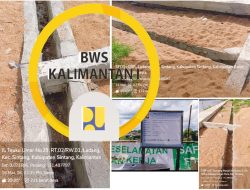 APBN Digerogoti: Proyek Tebing Sungai Melawi Belum Lama Rampung, Kerusakan Sudah Muncul