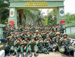 Pererat Sinergi di Garis Depan, Pangdam XII/Tpr dan Panglima TDM Tinjau Pos Gabma Jagoi Babang