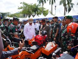 Pangdam XII/Tpr Hadiri Apel Kesiapsiagaan Penanggulangan Bencana Karhutla Nasional 2026