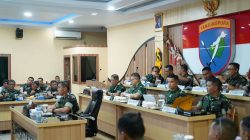 Perkuat Kedisiplinan dan Sinergi, Pangdam XII/Tpr Berikan Pengarahan Strategis kepada Dansat Jajaran