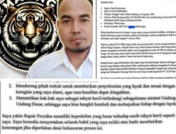 MAUNG KALBAR BERSUARA: Kapal Penghidupan Tenggelam, Minta Presiden Prabowo Angkat Bicara