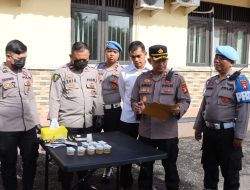 Puluhan Personel Polres Melawi Jalani Tes Urine, Propam Polda Kalbar Lakukan Pemeriksaan Disiplin