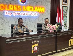 Arahan Kapolres Melawi Kepada Personel, AKBP Harris : Jangan Ada Lagi Pelanggaran, Akan di Tindak Tegas