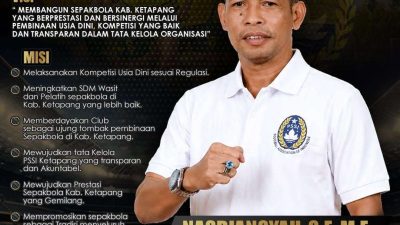 Nasdiansyah Siap Maju Ketua PSSI Ketapang 2026–2030, Usung Semangat Persatuan