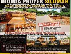 Publik Pertanyakan Proyek Tanpa Papan Informasi di Ketapang, Diduga SPK Belum Terbit