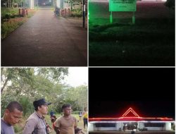 Penerangan Estetis dan Lapangan Bola Baru Jadi Ruang Aktivitas Warga Kuala Mandor B