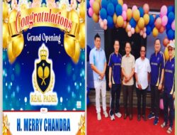 H. Merry Chandra Sampaikan Ucapan Selamat atas Grand Opening Real Padel di Pontianak