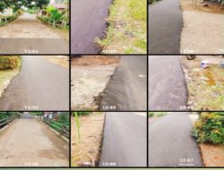 Dana Desa Rp139,5 Juta Digunakan Aspal Jalan Kabupaten, Warga Desak Inspektorat, Tipikor dan Kejari Bertindak Tegas !!!