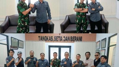 Letkol Matin Algiffari Paparkan Rencana Penguatan Pertahanan Babel dalam Audiensi Bersama PJS