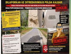 Puluhan Miliar Mengalir, Lubang Pun Hadir: Proyek Jalan Siding Masuk Radar Ditreskrimsus Polda Kalbar