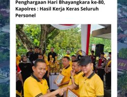 Polres Mempawah kembali menorehkan prestasi membanggakan dalam rangkaian peringatan Hari Bhayangkara ke-80 Tahun 2026