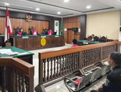 Polres Sanggau Kawal Sidang Perkara Pidana Terdakwa WF di Pengadilan Negeri Sanggau