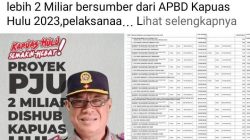 Dugaan Kejanggalan PJU APBD Kapuas Hulu Memanas, Netizen Bongkar Data Anggaran, Aparat Diminta Bertindak