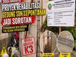 Bangunan Sekolah Harusnya Menjadi Simbol Harapan, Bukan Ladang Pertanyaan; Dugaan Pelanggaran K3 dan Spesifikasi Material di SDN 33 Pontianak Disorot 