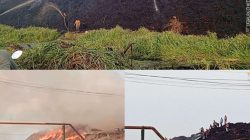 Asap Tebal dari Kebakaran Tangkos di PT BPG Sempat Bikin Warga Panik