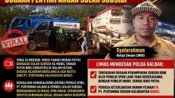 Viral Dugaan Pengalihan Solar Subsidi ke Tangki Industri, Publik Pertanyakan Progres Penanganan Kasus