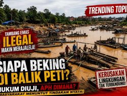Tambang Emas Liar Menjamur di Hilir Tanjung: Menguji Ketegasan Hukum dan Komitmen APH di Kabupaten Landak