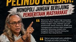 Pelindo Disorot, Herman Hofi Sebut Pendangkalan Sungai Kapuas Hambat Ekonomi Kalbar