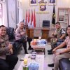 Kapolres Melawi Terima Hangat Kunjungan Dandenpom XII/1 Stg
