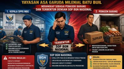 Kepala Dapur SPPG Yayasan Asa Garuda Milenial Batu Buil H. JOKO Merangkap Jadi Pemasok Barang, Pengawas MBG diminta Tindak Tegas !!!