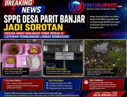 Breaking News!!! SPPG Desa Parit Banjar Kabupaten Mempawah Jadi Sorotan, Diduga Menu Makanan Yang Tidak Mencapai 6000 Serta Laporan Masyarakat Tentang Pembuangan Limbah Sembarangan Disekitaran Rumah Warga