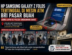 HP Tertinggal di Mesin ATM, Rekaman CCTV Perlihatkan Momen HP Dibawa