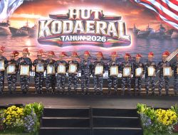 Komandan Kodaeral XIV Hadiri Tasyakuran HUT ke-1 Kodaeral Tahun 2026 di Makassar