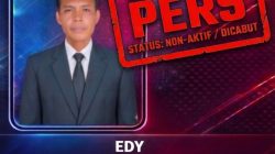 STOP PERS!!! EDY, Jabatan WARTAWAN KALBAR Tidak Lagi Bagian Dari Media FAKTUALUPDATE.com