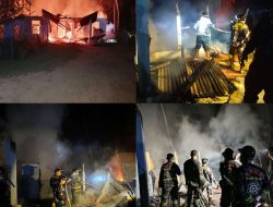 Kebakaran Rumah di Monterado Diduga Akibat Korsleting, Kerugian Capai Rp120 Juta