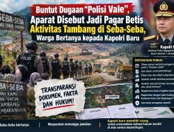 Dugaan “Polisi Vale” di Seba-Seba Mengemuka, Warga Pertanyakan Dasar Pengamanan Tambang kepada Kapolri Baru