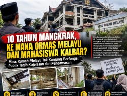 Mess Rumah Melayu 10 Tahun Mangkrak, Ormas Melayu, Mahasiswa, dan Aparat Penegak Hukum Ditagih Penjelasan
