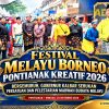 Festival Melayu Borneo Pontianak Kreatif 2026 Bergemuruh, Gubernur Kalbar Serukan Persatuan dan Pelestarian Marwah Budaya Melayu