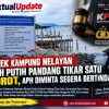 Proyek Kampung Nelayan Merah Putih Padang Tikar Satu Disorot, APH Diminta Segera Bertindak!
