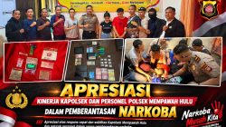 Sinergi dan Ketegasan Polsek Mempawah Hulu dalam Upaya Pemberantasan Narkotika