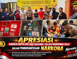 Sinergi dan Ketegasan Polsek Mempawah Hulu dalam Upaya Pemberantasan Narkotika