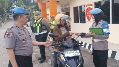 Operasi Patuh Kapuas 2026, Polres Landak Gelar Gaktibplin Personel